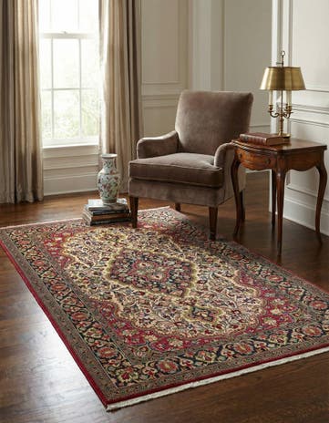 3' 7 x 5' 6 Ghom Rug