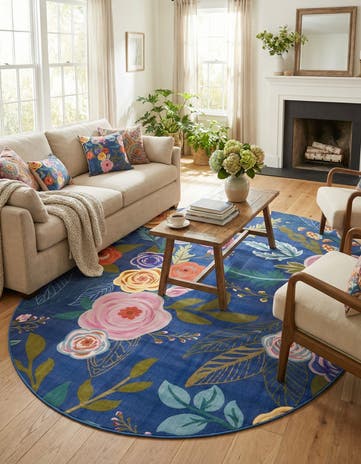 7' 10 x 10' Blossom Oval Rug