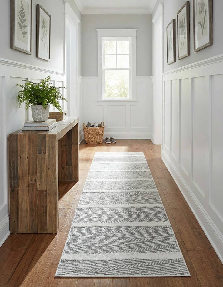 Detail image of  2' 7 x 12' Sabrina Soto Casa Madrid Runner Rug