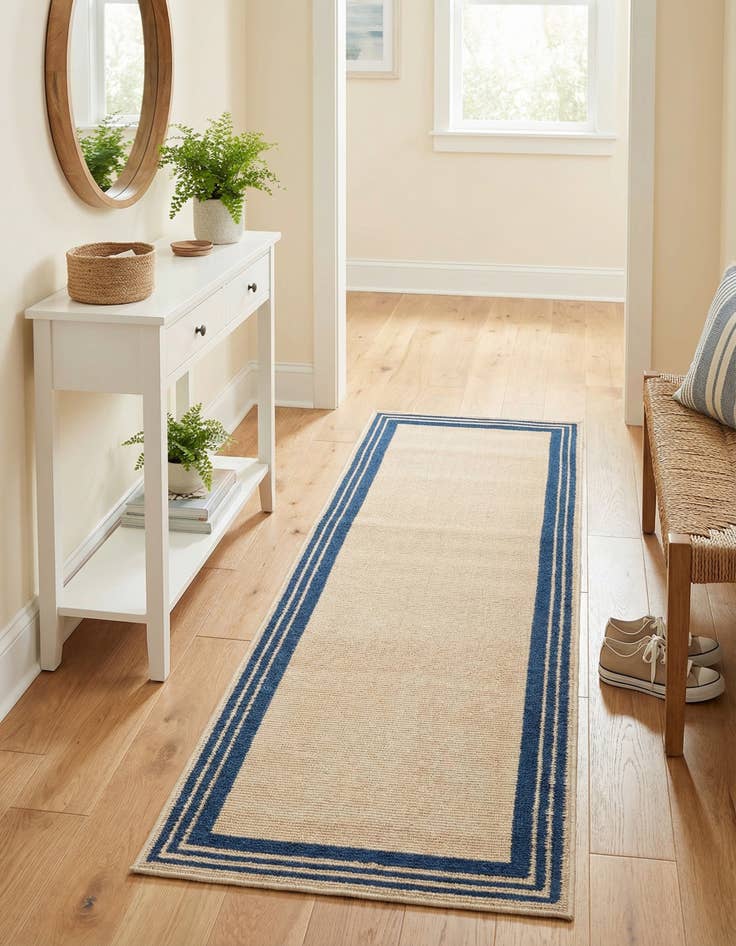 Detail image of 2' x 8' Easy-Clean Aruba Indoor / Outdoor Runner Rug