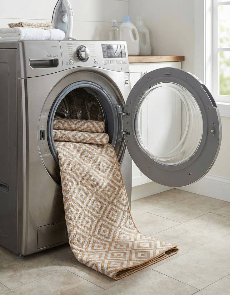 Detail image of 2' x 8'  Washable Jill Zarin Costa Rica Indoor / Outdoor Runner Rug