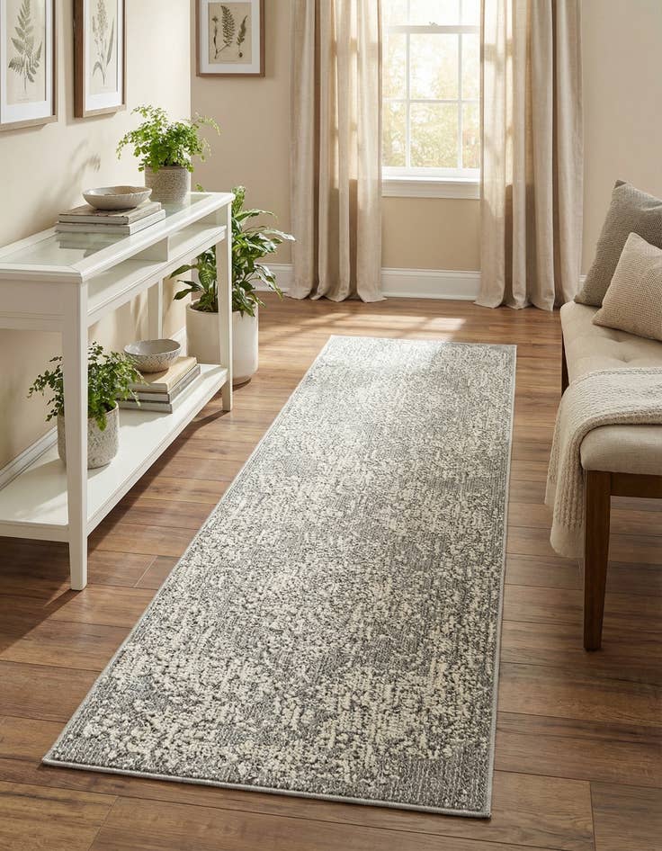 Detail image of 2' x 6' 1 Easy-Clean Traditional Indoor / Outdoor Runner Rug