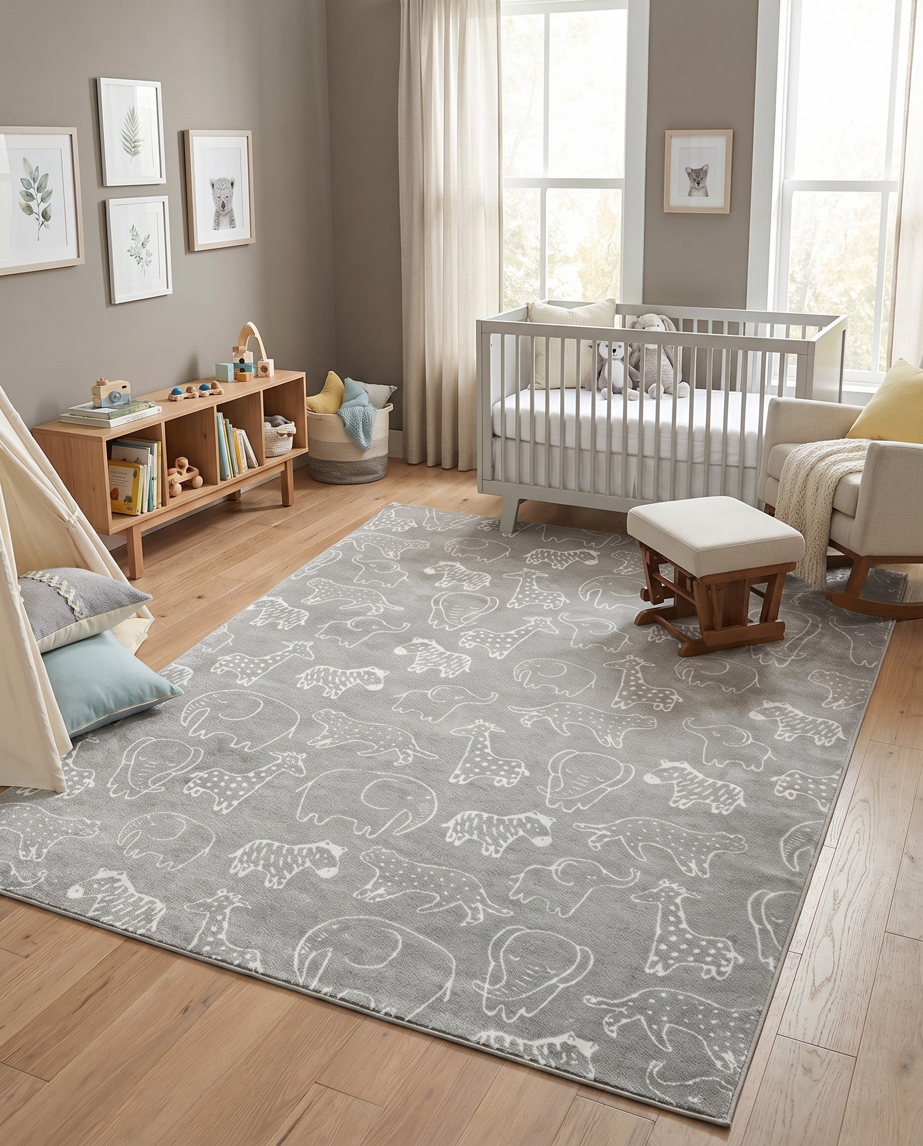 10' x 14' Whimsy Kids Rug