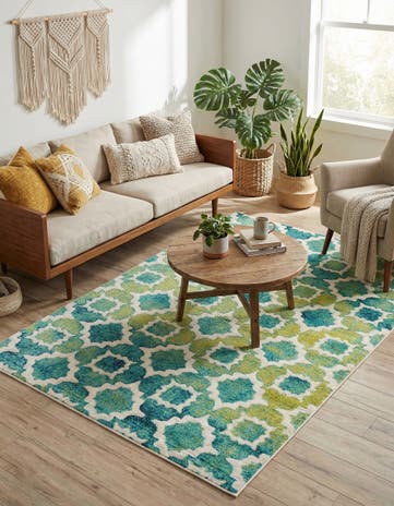 Blue Azalea Rug