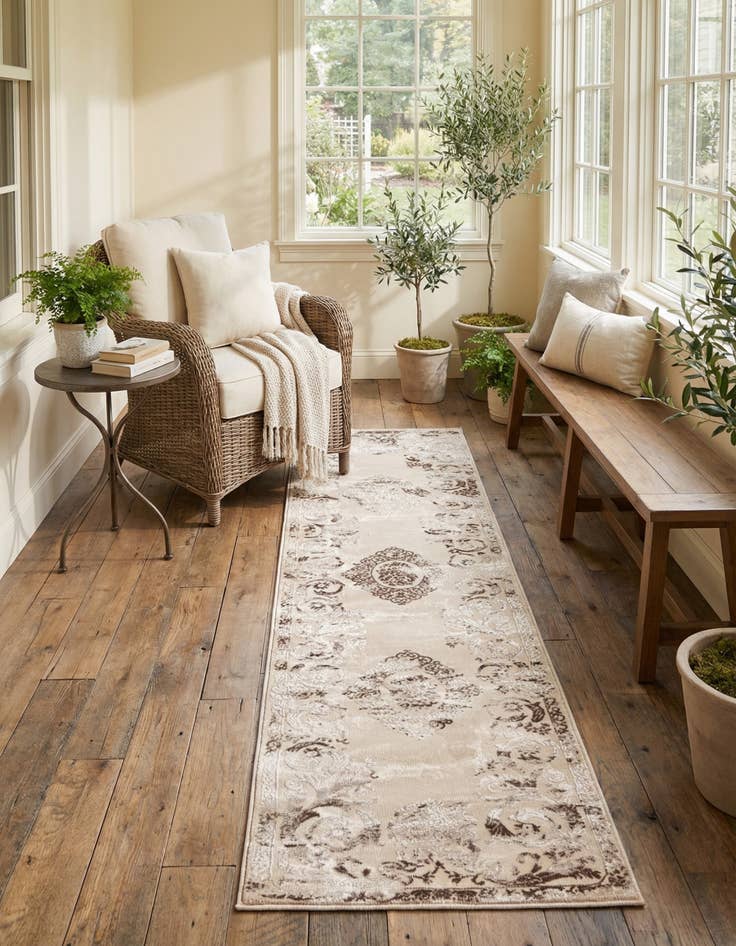 Detail image of 2' x 8' Finsbury Runner Rug