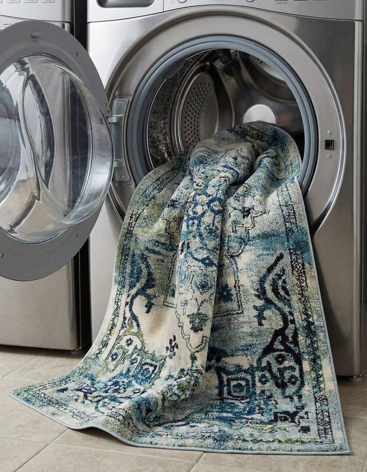 Detail image of 5' x 8'  Washable Palazzo Rug