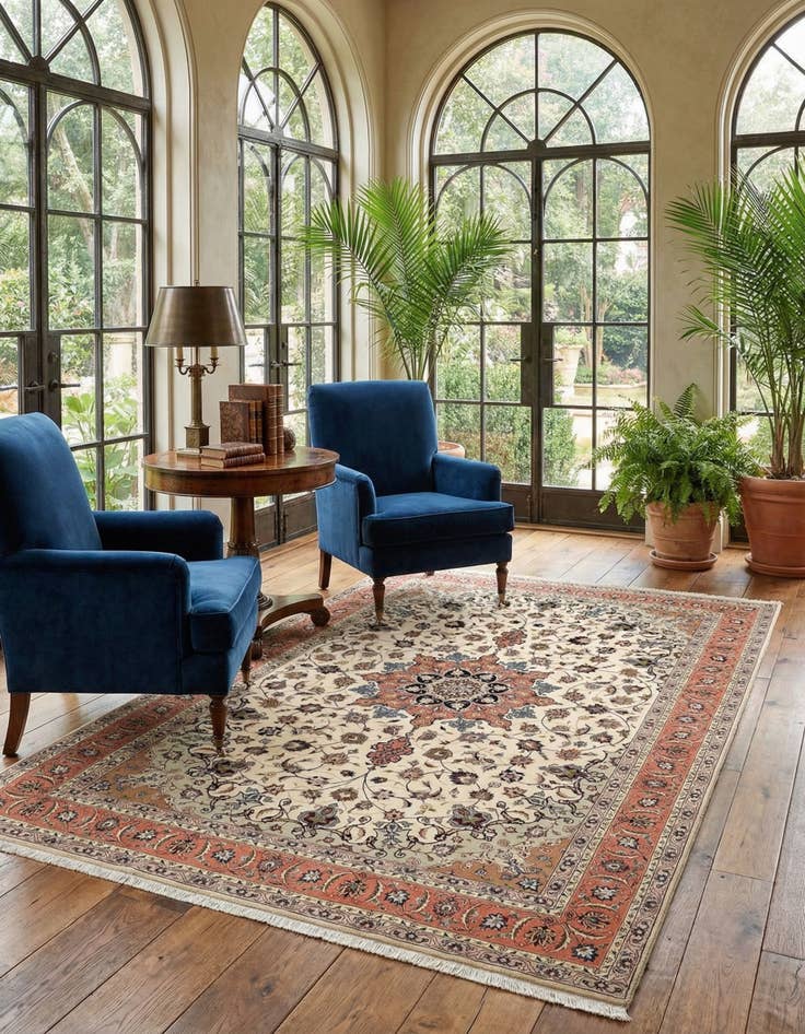 Detail image of  6' 8 x 10' 1 Tabriz Rug