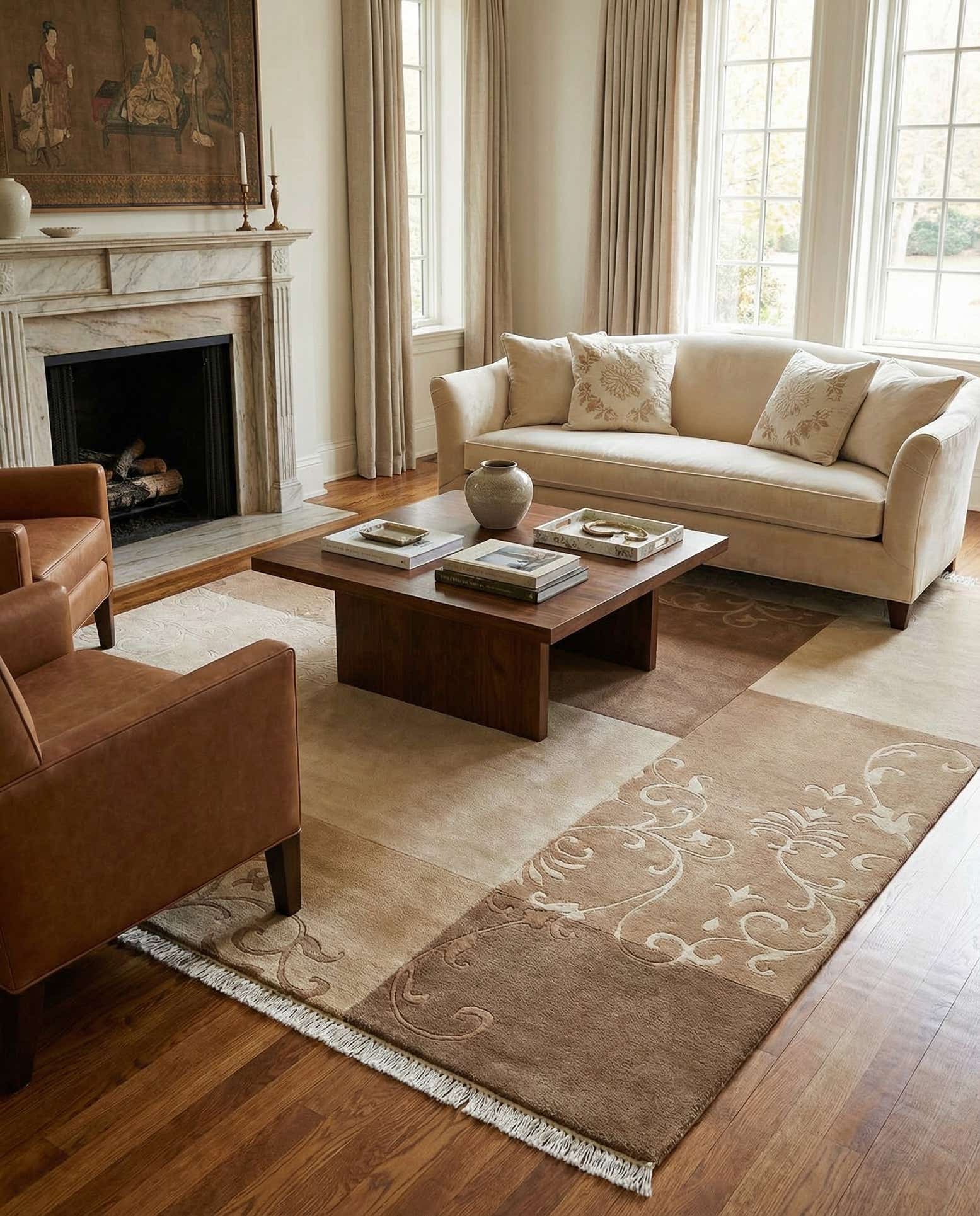 5' 7 x 8' Darya Rug