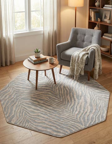 5' 3 x 5' 3 Finsbury Octagon Rug