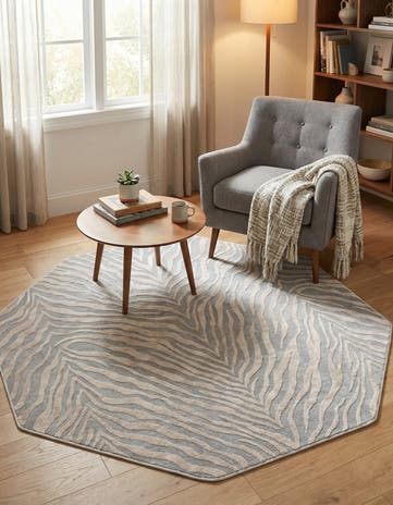 5' 3 x 5' 3 Finsbury Octagon Rug