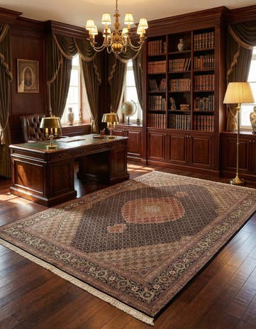 6' 8 x 10' 2 Tabriz Mahi Rug