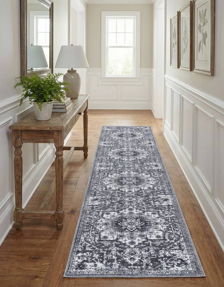 Detail image of  2' x 10'  Washable Francesca Runner Rug