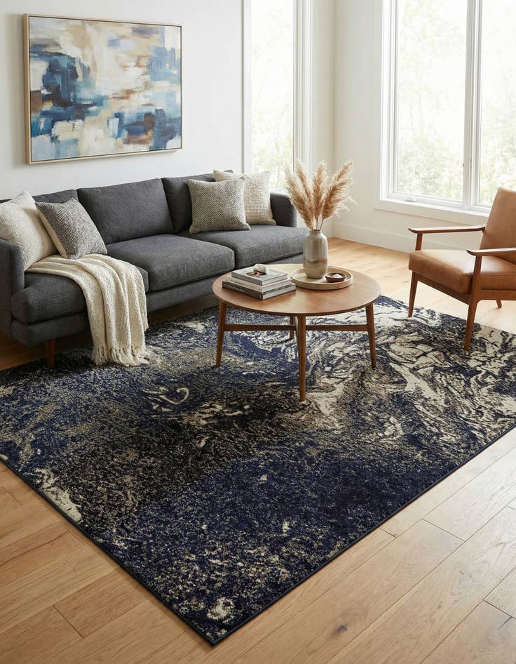 Detail image of 7' 10 x 10'  Washable Haerfest Rug