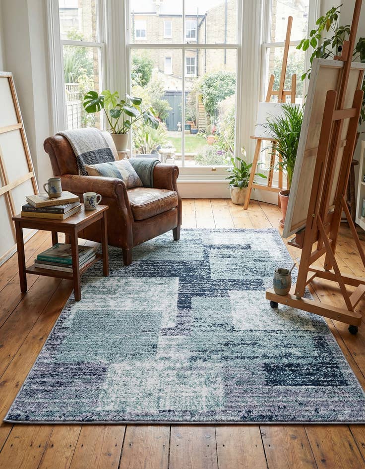 Detail image of 4' 1 x 6' 1 Tucson Rug