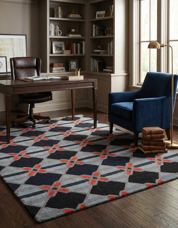 Detail image of 8' x 10' 1 Luna Wool Rug