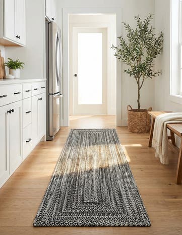 2' x 8' Easy-Clean Eco Verse Washable Indoor / Outdoor Runner Rug