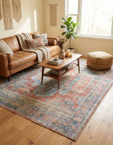 6' x 9' Washable Maahru Rug