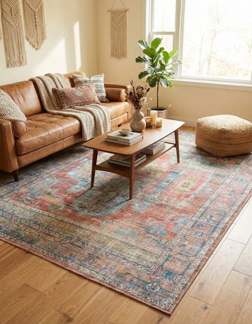 6' x 9' Washable Maahru Rug