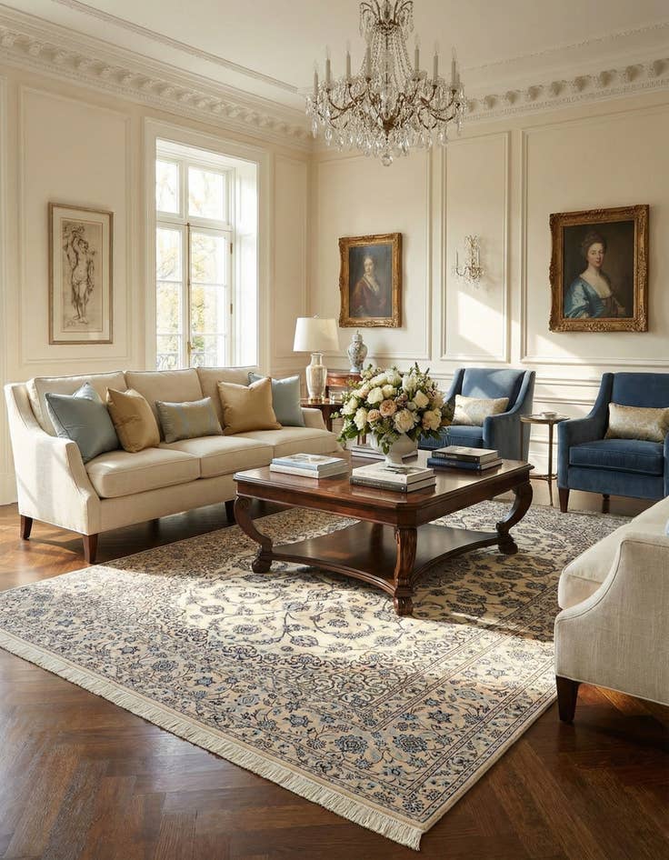 Detail image of 7' x 10' 5 Nain Rug