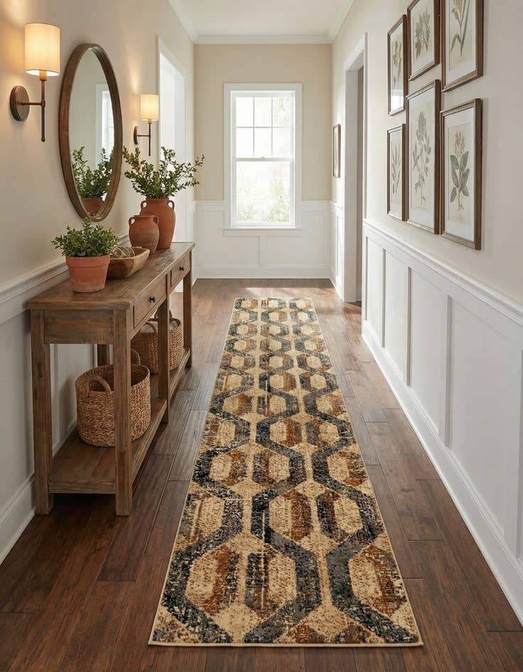 Detail image of 2' 2 x 9' Saturn Runner Rug