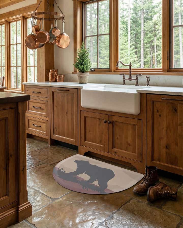 2' x 3' Bear Comfort Mat Hearth