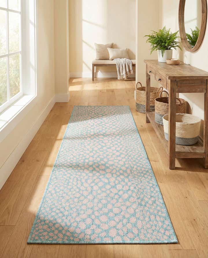 2' x 6' Easy-Clean Jill Zarin Cape Town Indoor / Outdoor Runner Rug