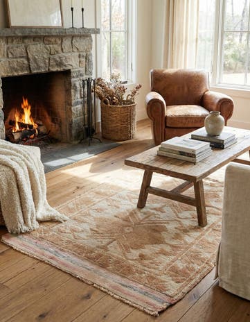 3' x 4' 2 Hand Knotted Ultra Vintage Persian Wool Rug