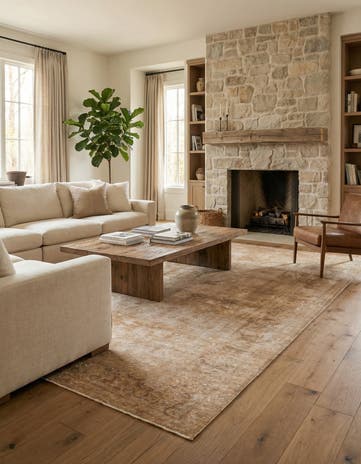 7' 6 x 10' 8 Hand Knotted Ultra Vintage Persian Wool Rug