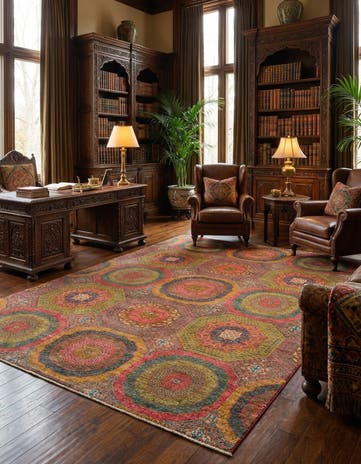 7' 11 x 11' 5 Amina Wool Rug