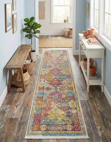 2' 7 x 13' Santiago Runner Rug