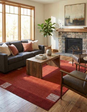 Terracotta Angelica Rug
