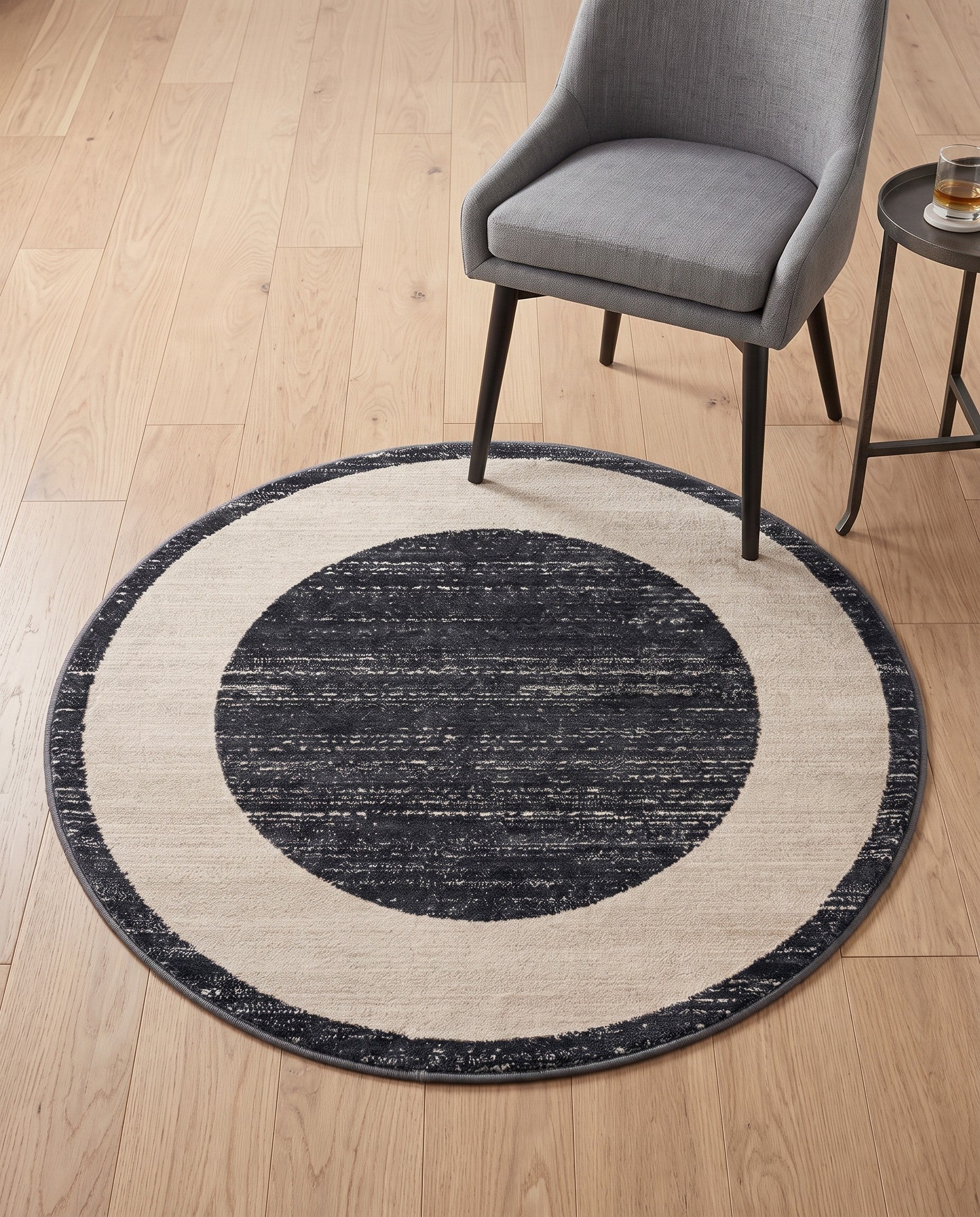 3' 3 x 3' 3 Uptown Yorkville Round Rug