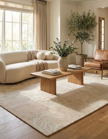 6' 7 x 10' 2 Hand Knotted Darya Wool Rug