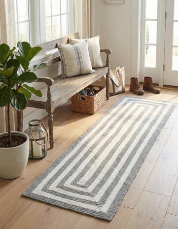 2' x 8' Easy-Clean Eco Verse Washable Indoor / Outdoor Runner Rug