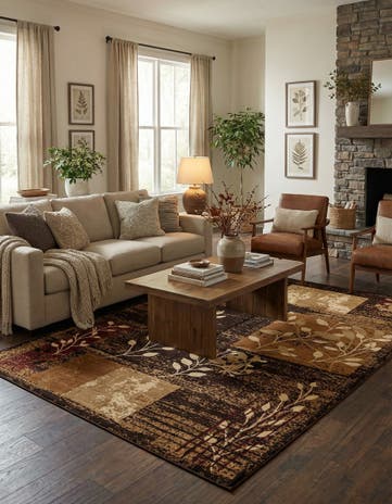 9' x 12' Cafe Rug