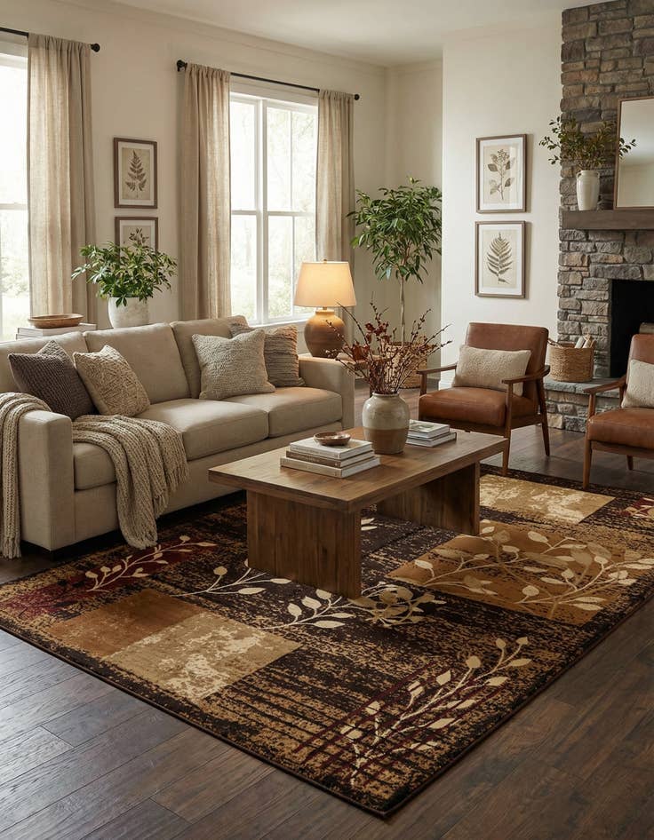 Detail image of 9' x 12' Cafe Rug