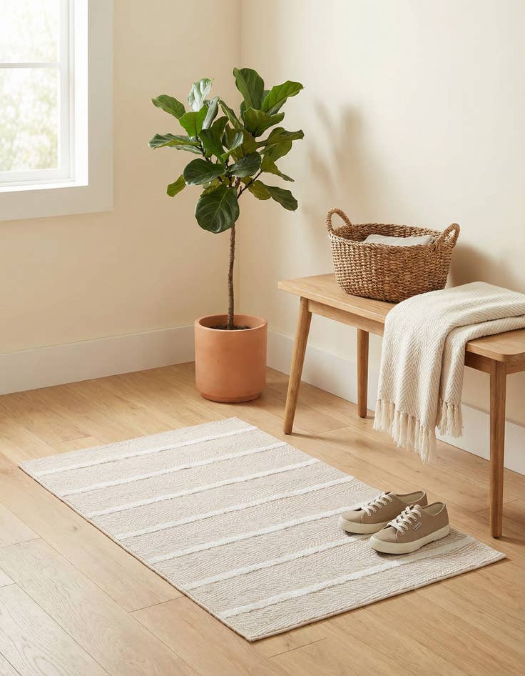 Detail image of 1' 3 x 1' 4 Sabrina Soto Casa Madrid Sample Rug