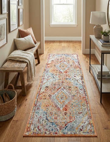 Orange Brooklyn Runner Rug