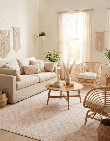 10' x 10' Moroccan Trellis Square Rug