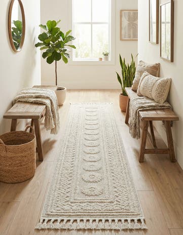 2' 7 x 12' Boho Runner Rug