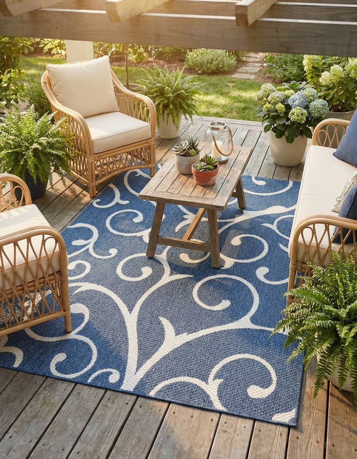 Detail image of 4' 2 x 6' Georgia Rug