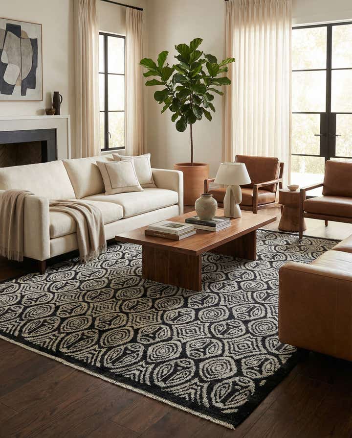 8' 6 x 10' 2 Hand Knotted Darya Wool Rug