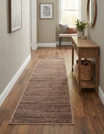 Brown Finsbury Runner Rug