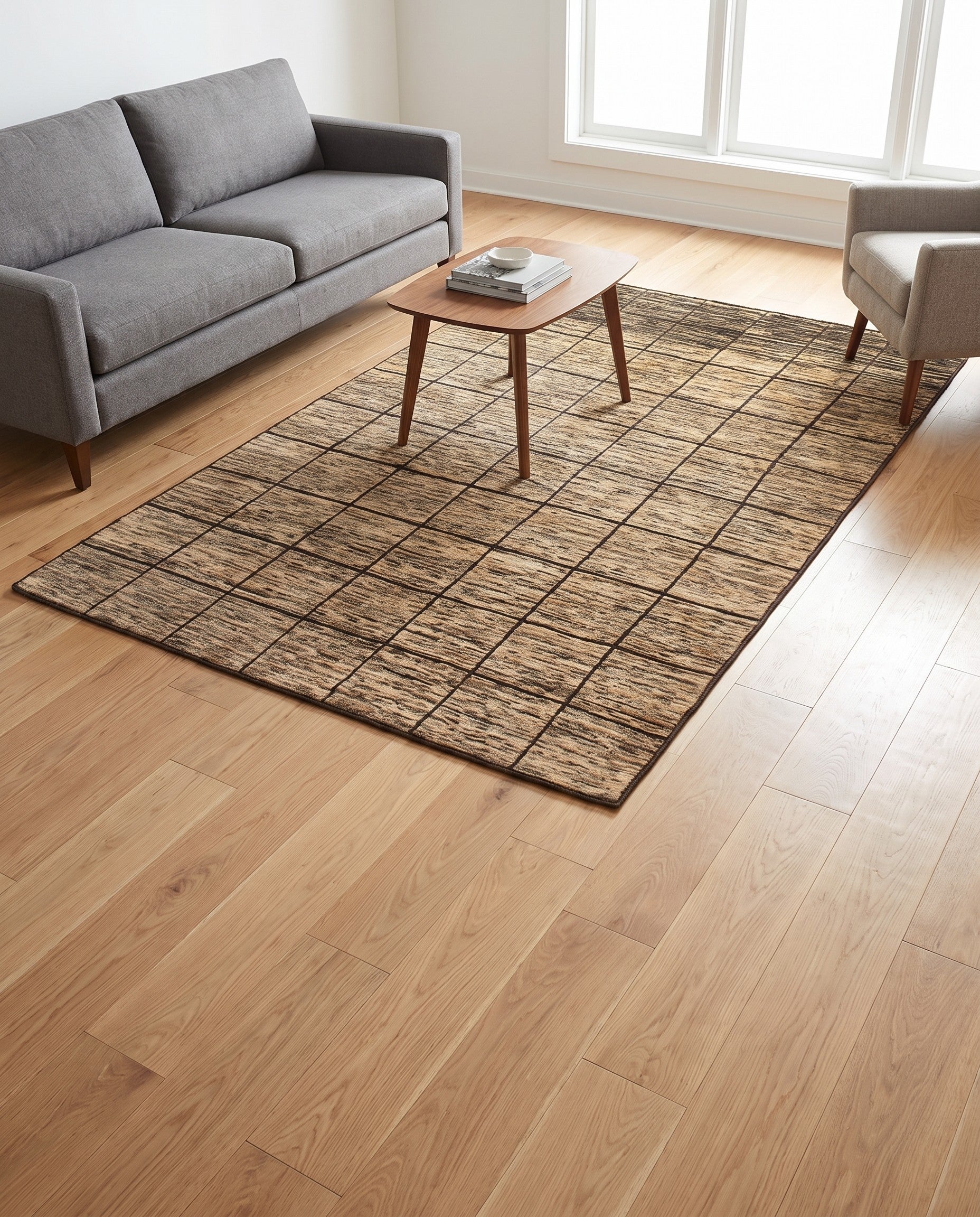 5' x 6' 7 Hand Knotted Modern Ziegler Oriental Rug