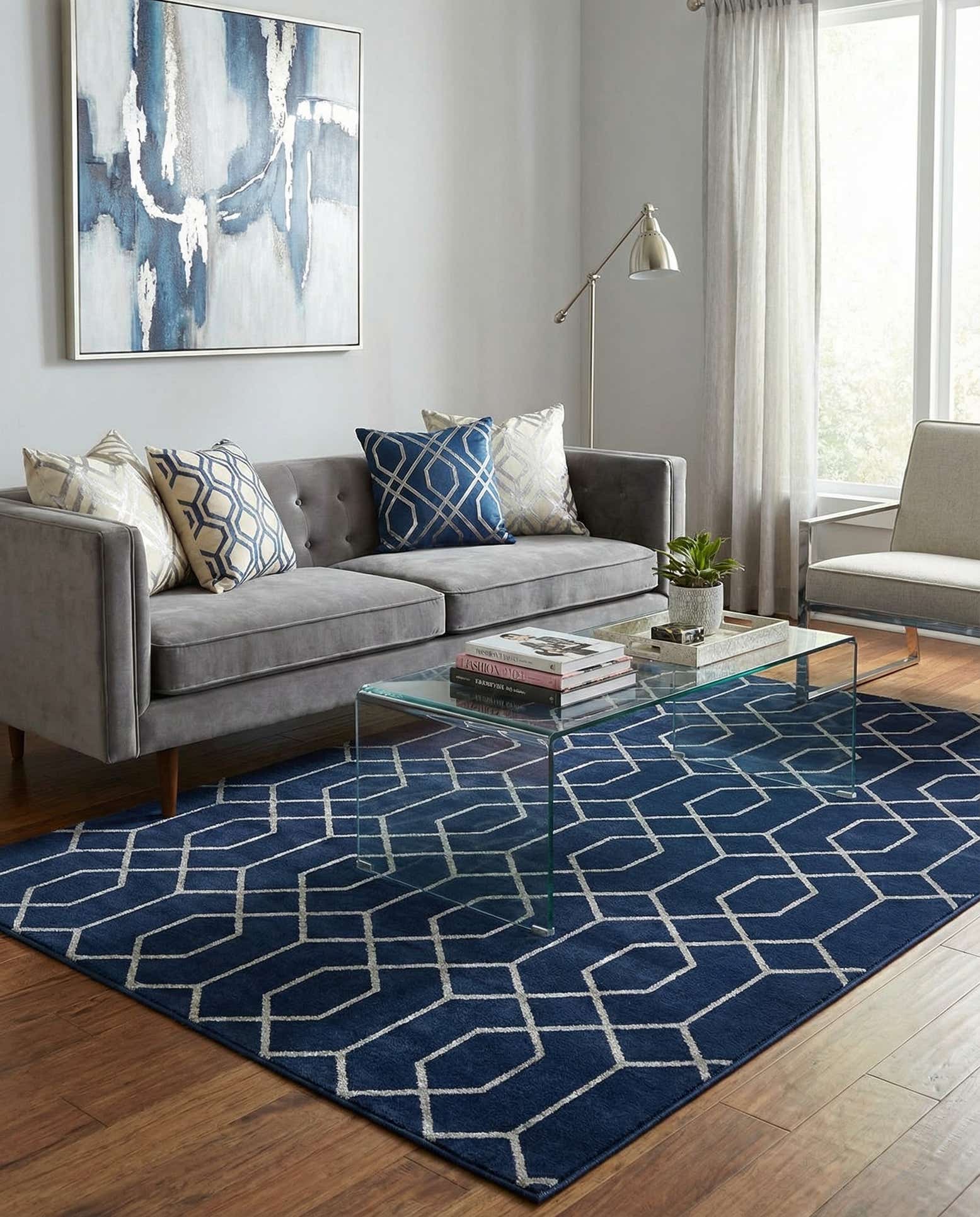 7' x 10' Marilyn Monroe™ Glam Trellis Rug