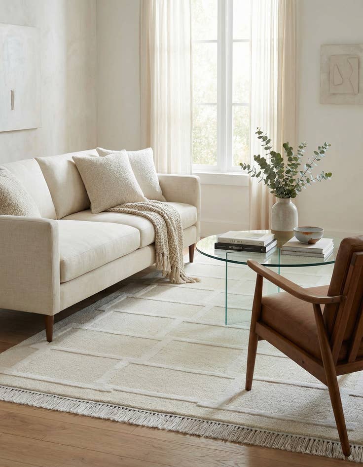 Detail image of 2' 11 x 5' 1  Hand Knotted Darya Wool Rug