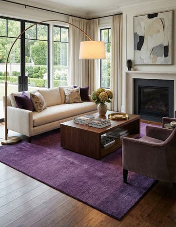 5' 3 x 7' 7 Hand Knotted Darya Wool Rug