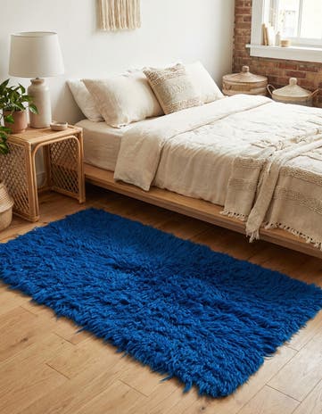 2' 3 x 4' 5 Hand Knotted Moroccan Wool Runner Rug