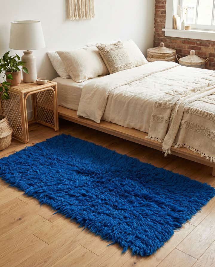 2' 3 x 4' 5 Hand Knotted Moroccan Wool Runner Rug