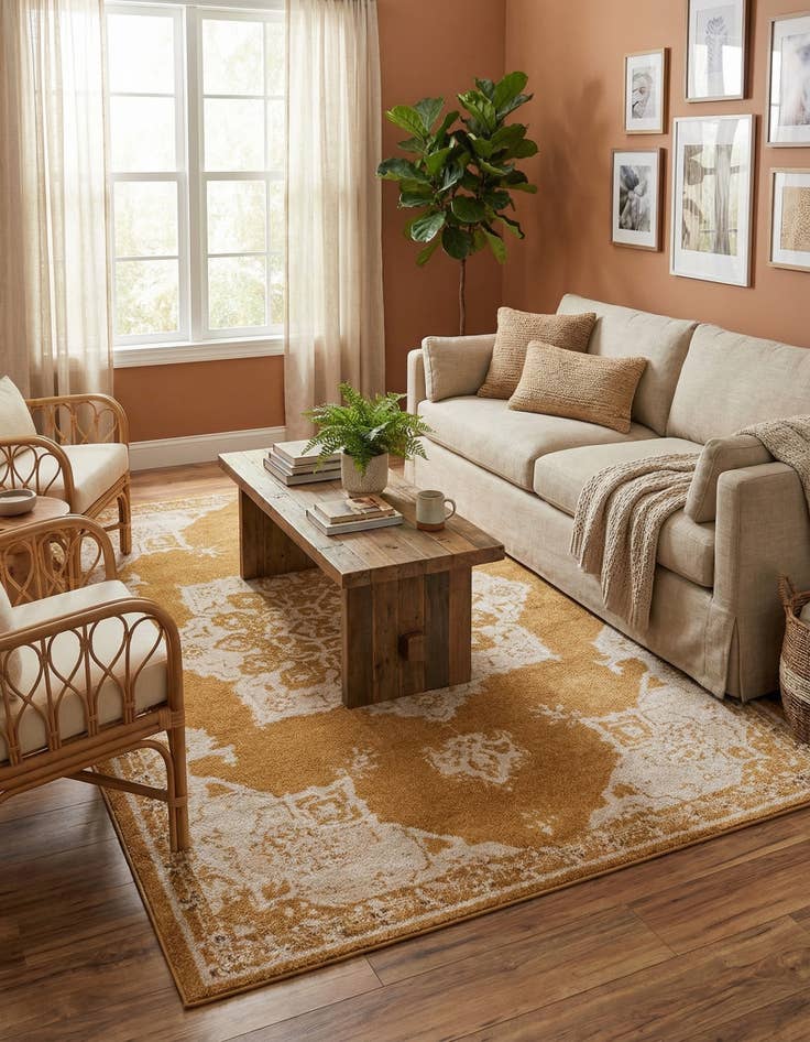 Detail image of  4' x 6' Eden Rug